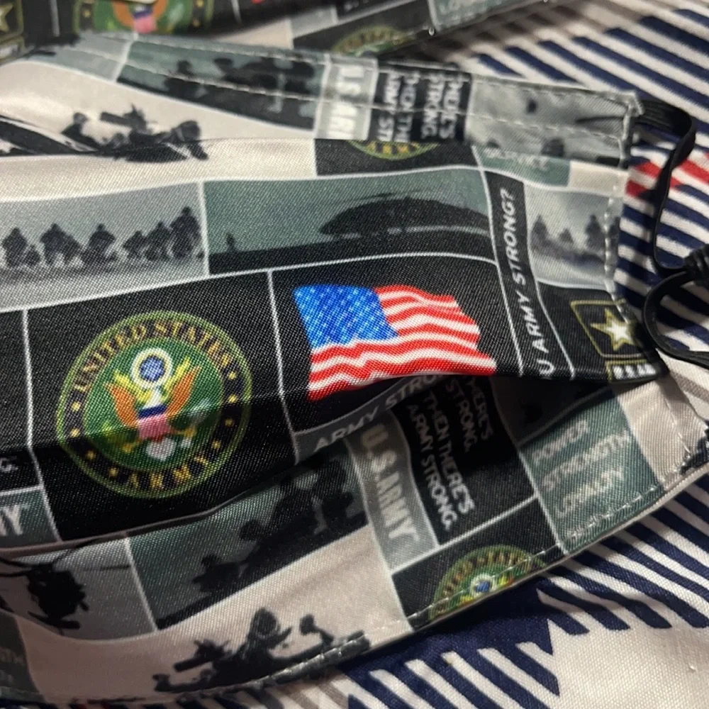 New set/2 US Army face masks